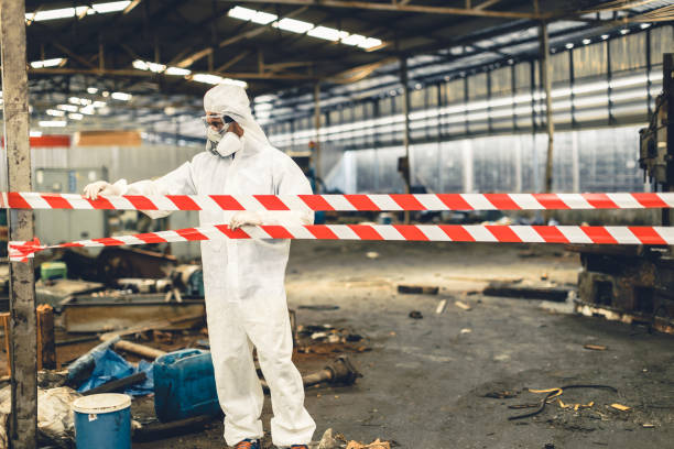 Professional Crime Scene Cleanup technician working in Cresskill, NJ